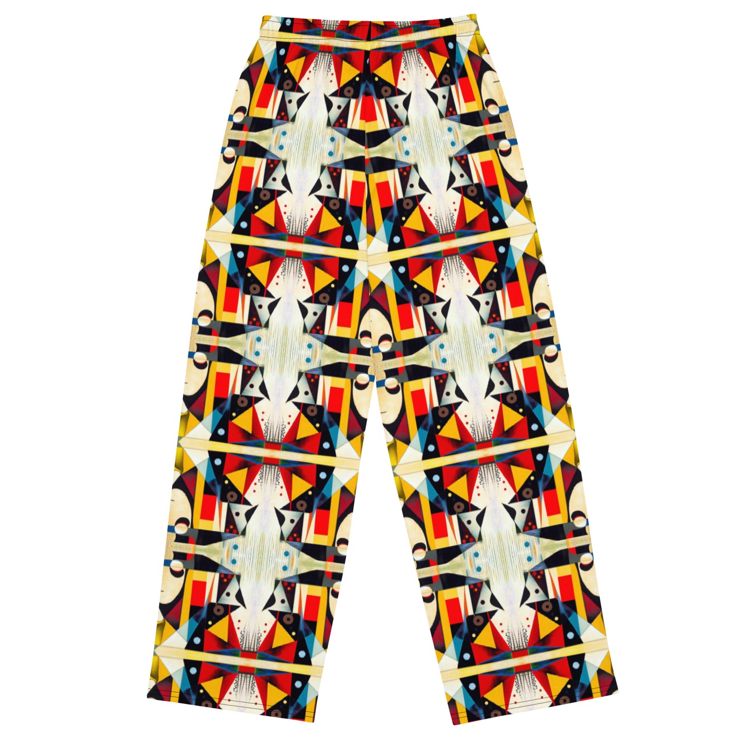 DMV 0517 Chic Boho All-over print unisex wide-leg pants