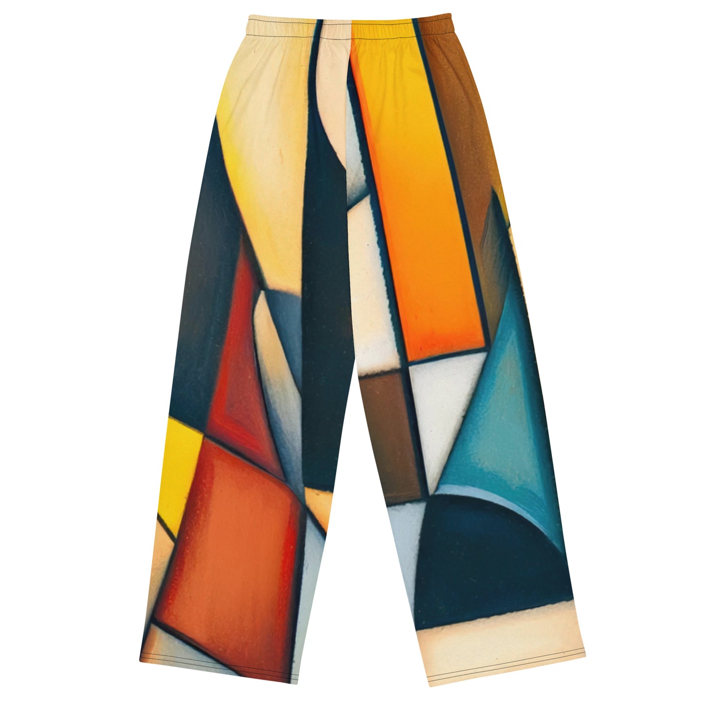 DMV 0433 Abstract Art All-over print unisex wide-leg pants