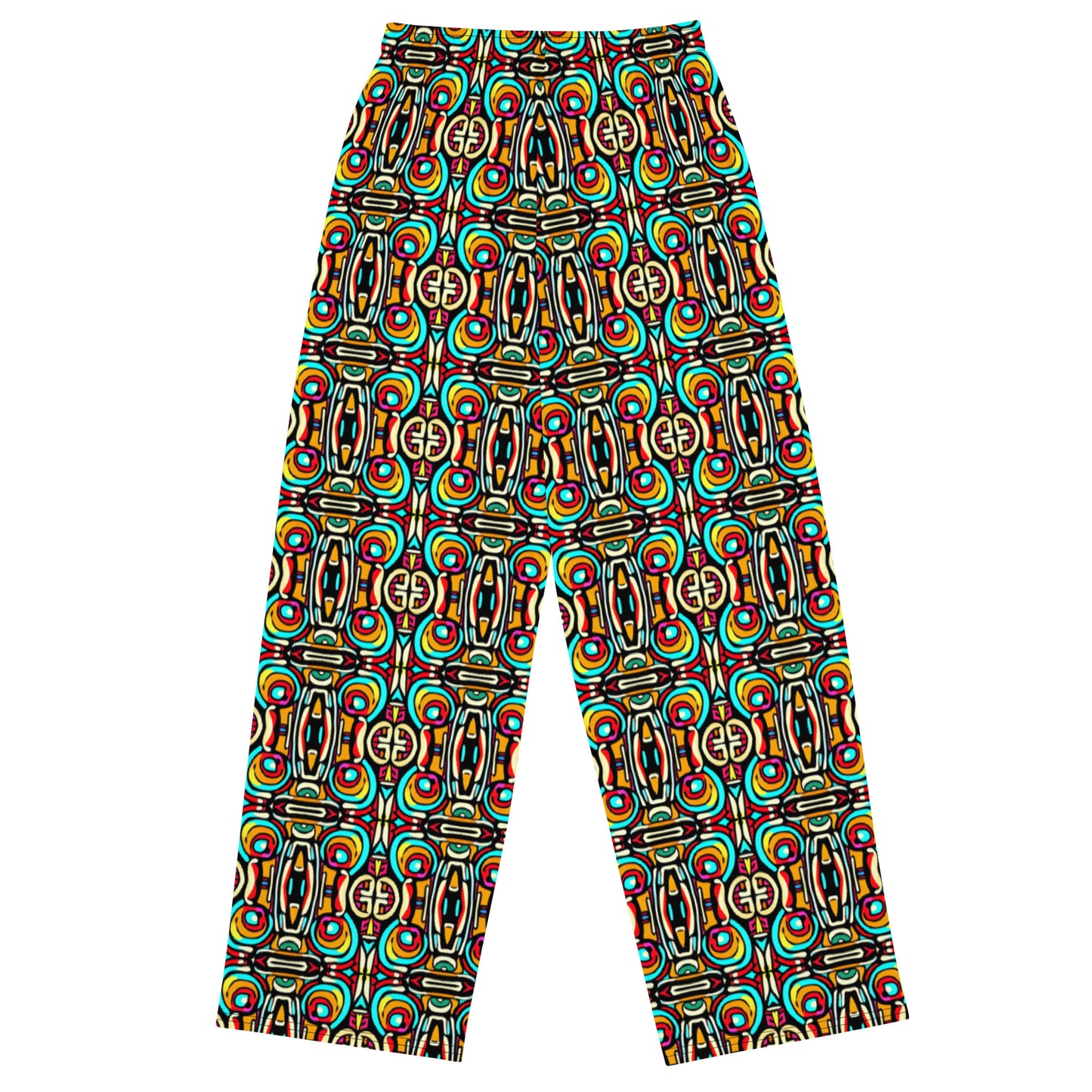 DMV 0422 Psy Artsy All-over print unisex wide-leg pants