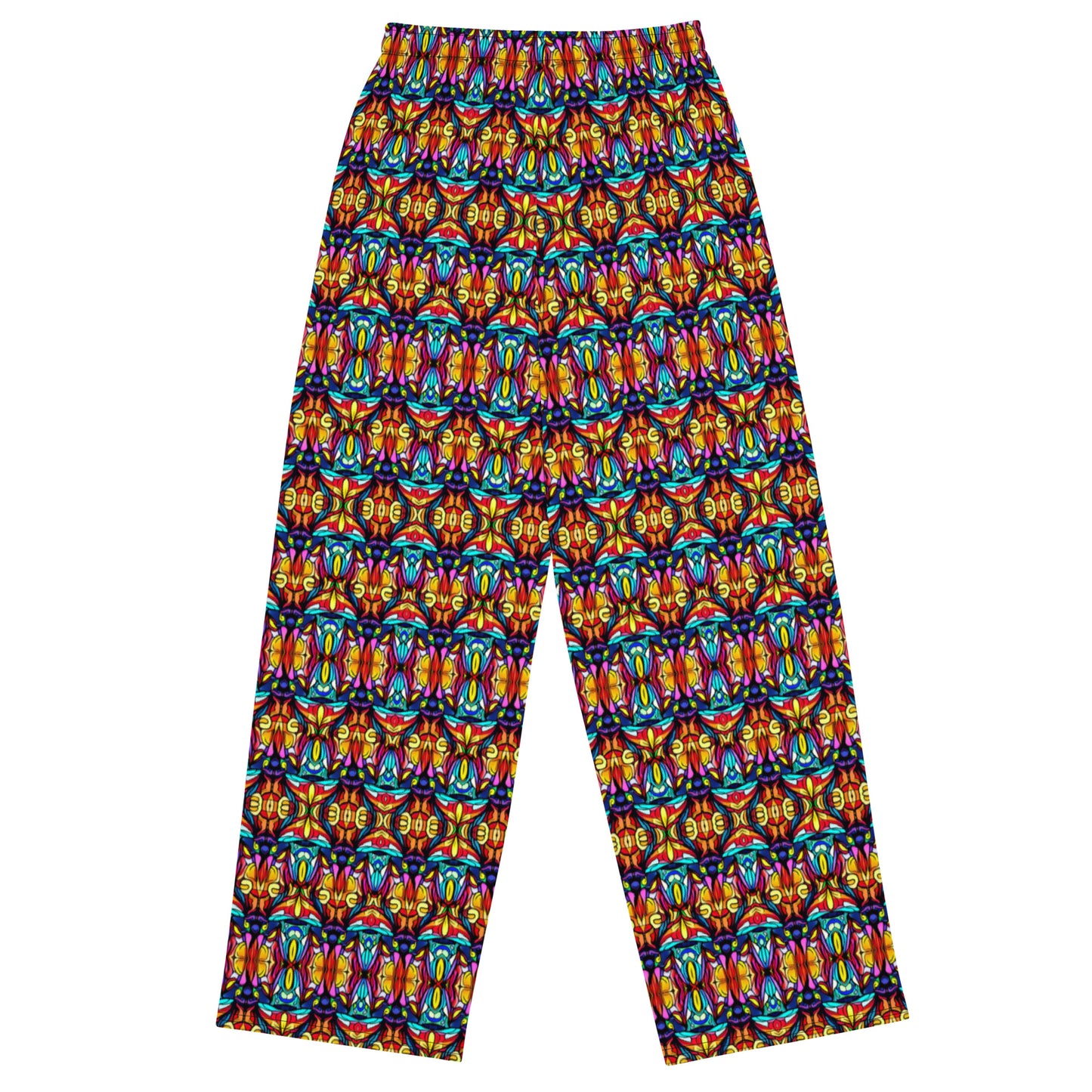 DMV 1863 Psy Artsy All-over print unisex wide-leg pants