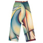 DMV 1393 Abstract Art All-over print unisex wide-leg pants
