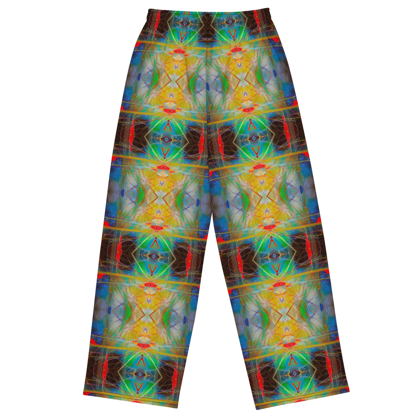 DMV 1211 Avant Garde Artsy All-over print unisex wide-leg pants