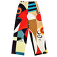 DMV 1026 Retro Art All-over print unisex wide-leg pants