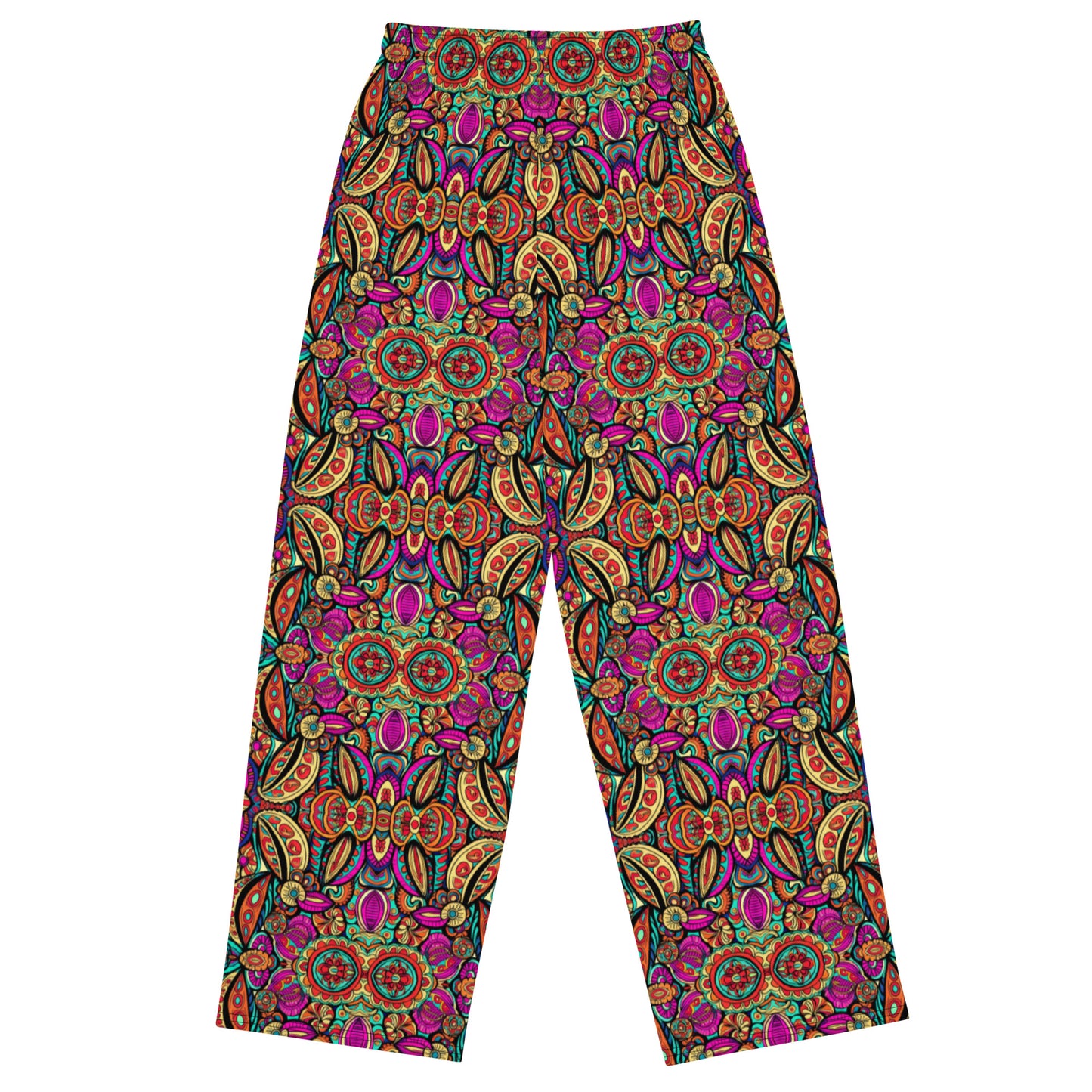 DMV 2085 Psy Artsy All-over print unisex wide-leg pants