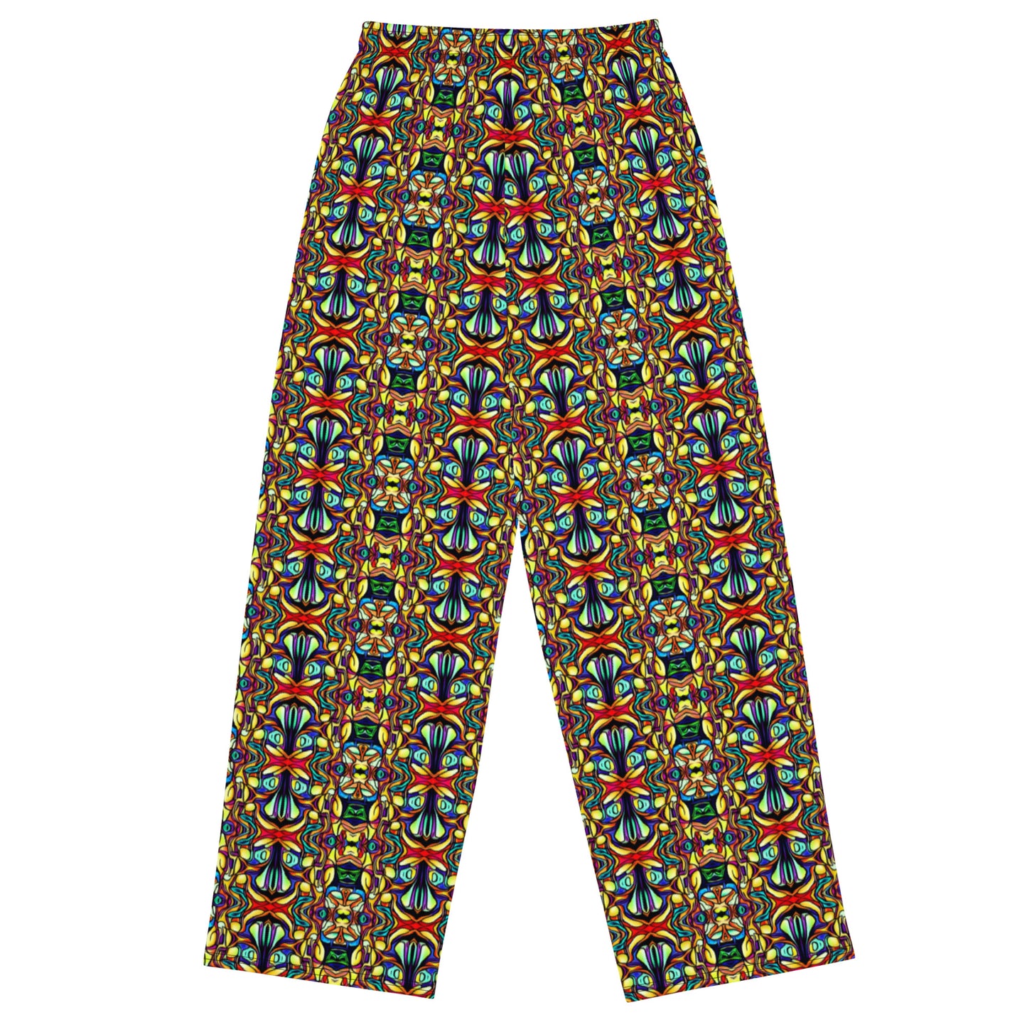 DMV 1631 Psy Artsy All-over print unisex wide-leg pants