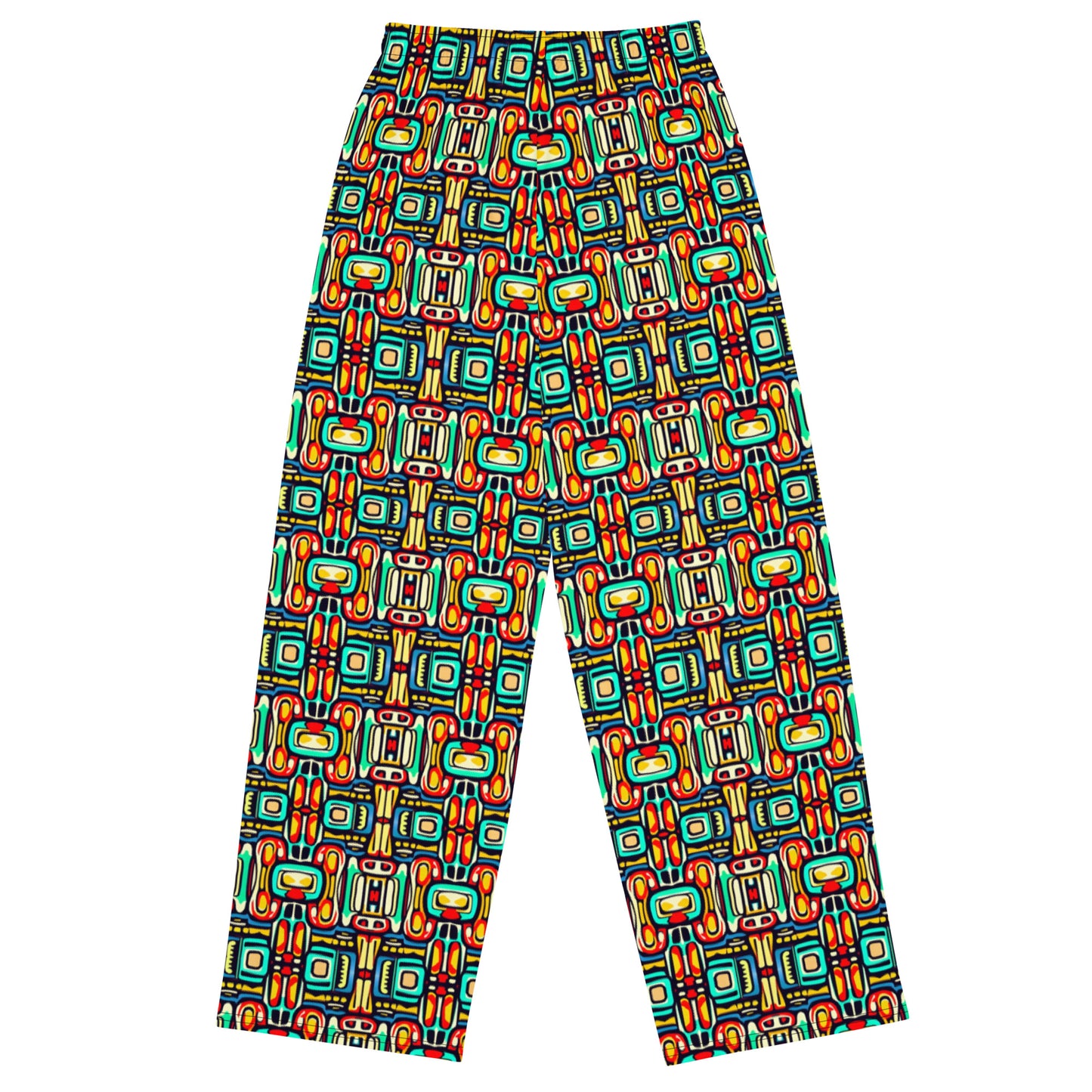 DMV 1403 Psy Artsy All-over print unisex wide-leg pants