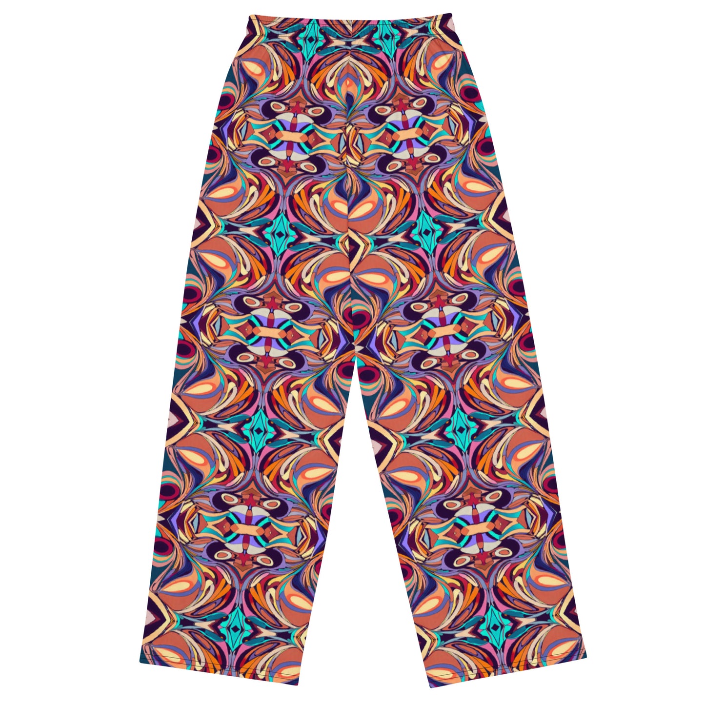 DMV 1608 Psy Artsy All-over print unisex wide-leg pants