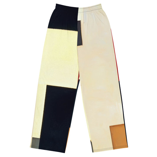 DMV 0212 Abstract Art All-over print unisex wide-leg pants