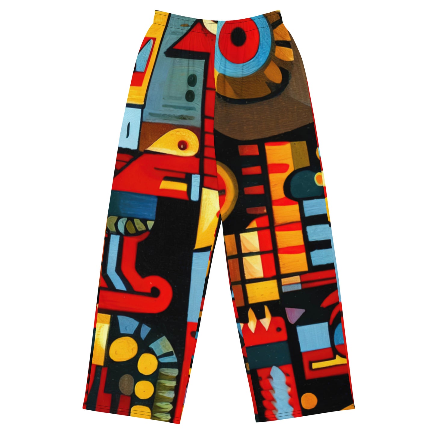 DMV 0233 Psy Art All-over print unisex wide-leg pants