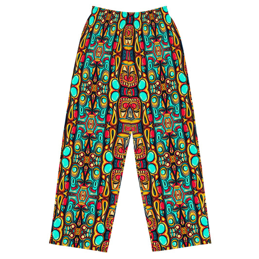 DMV 0074 Psy Artsy All-over print unisex wide-leg pants