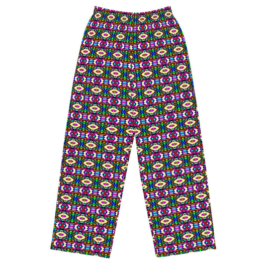 DMV 0034 Psy Artsy All-over print unisex wide-leg pants