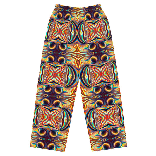 DMV 0027 Psy Artsy All-over print unisex wide-leg pants