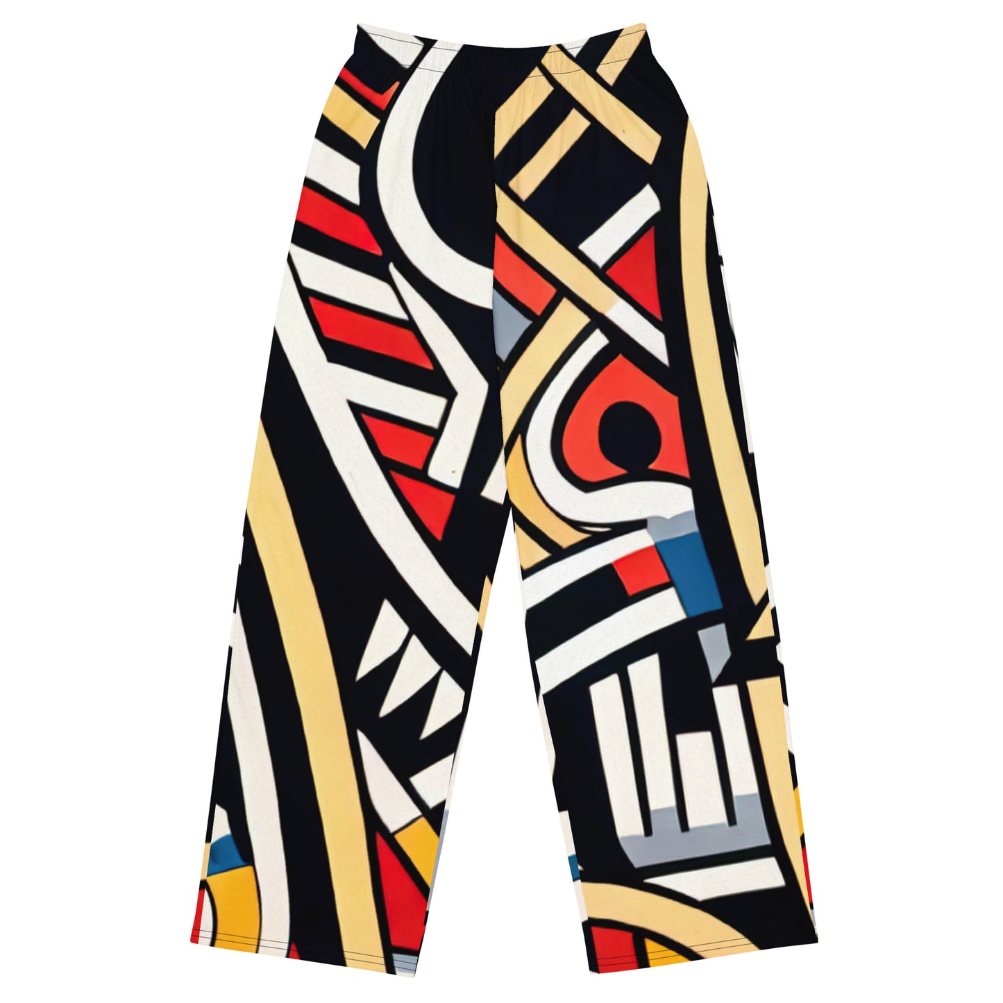 DMV 0001 Boho All-over print unisex wide-leg pants