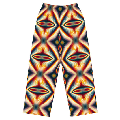 DMV 0075 Psy Artsy All-over print unisex wide-leg pants