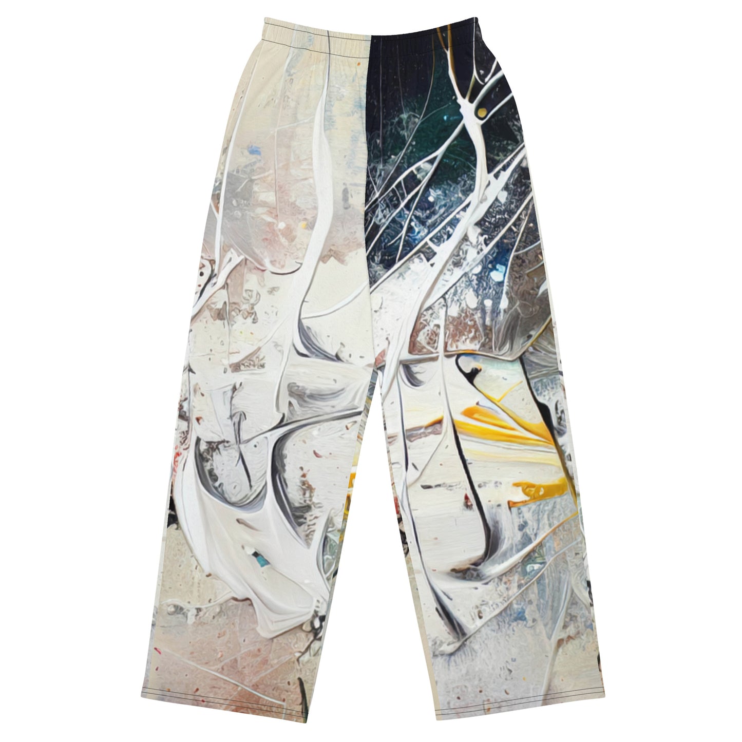 DMV 0240 Avant Garde All-over print unisex wide-leg pants