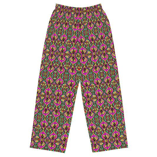 DMV 0239 Psy Artsy All-over print unisex wide-leg pants