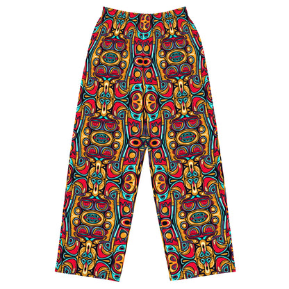 DMV 0249 Psy Artsy All-over print unisex wide-leg pants