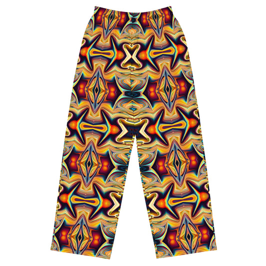 DMV 0211 Psy Artsy All-over print unisex wide-leg pants