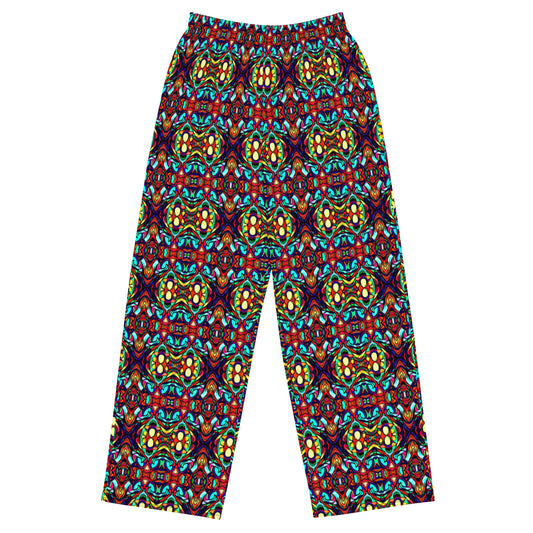 DMV 0091 Psy Artsy All-over print unisex wide-leg pants