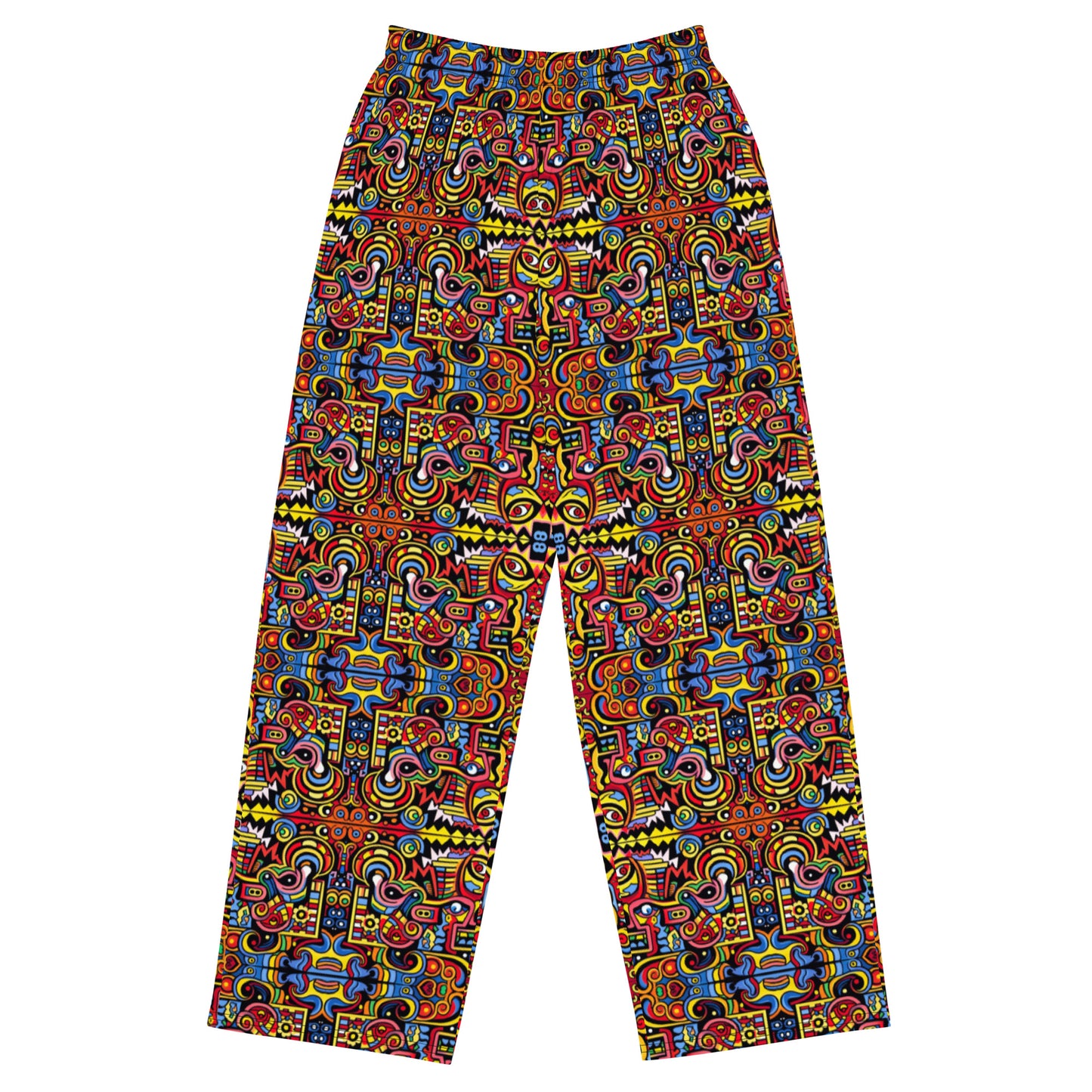 DMV 0108 Psy Artsy All-over print unisex wide-leg pants