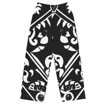 DMV 0140 Boho All-over print unisex wide-leg pants