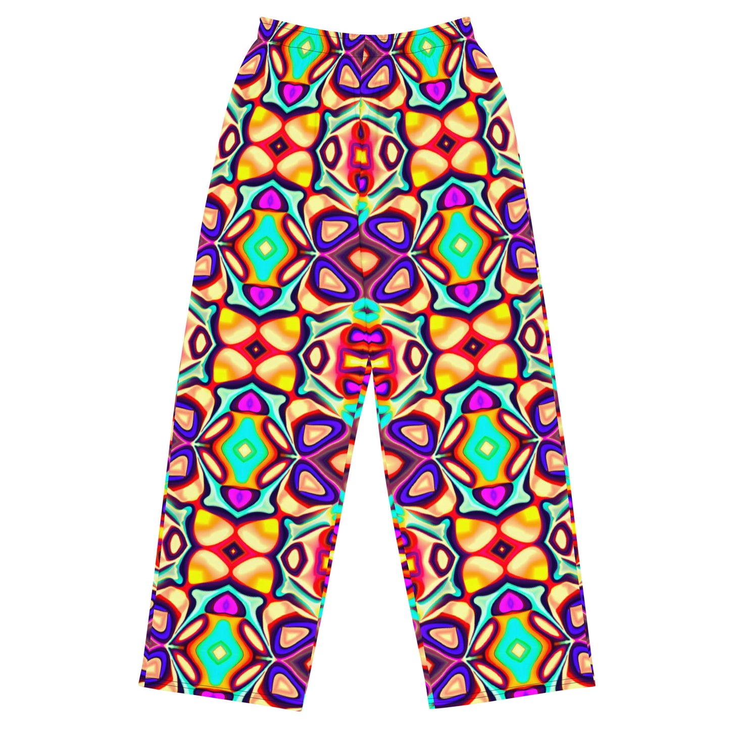 DMV 1357 Psy Artsy All-over print unisex wide-leg pants