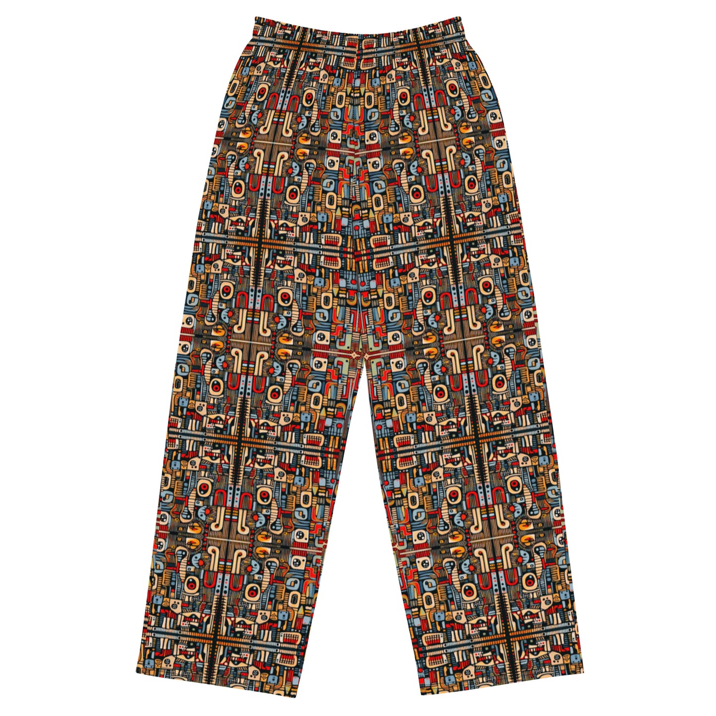 DMV 0280 Classic Boho All-over print unisex wide-leg pants