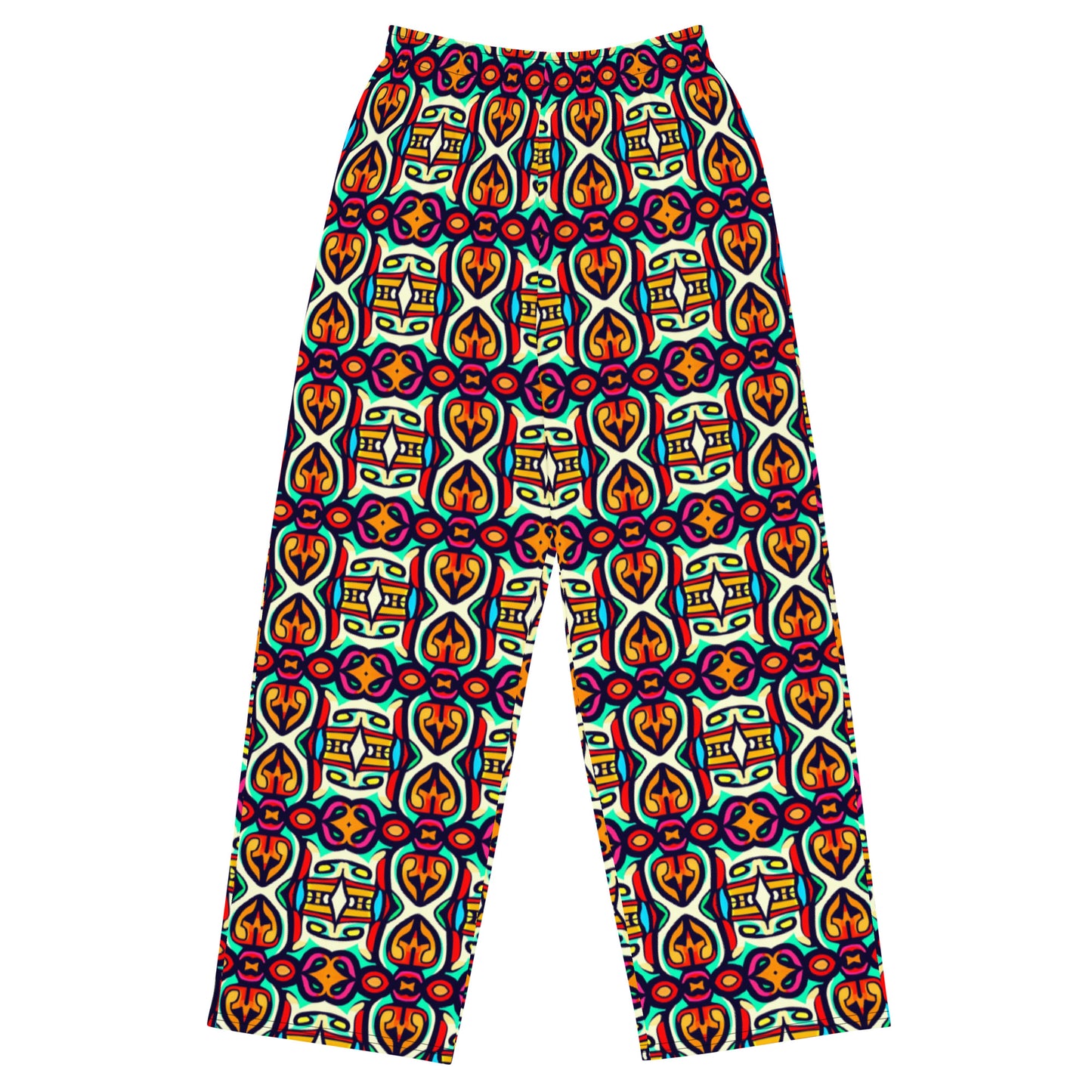 DMV 1348 Psy Artsy All-over print unisex wide-leg pants