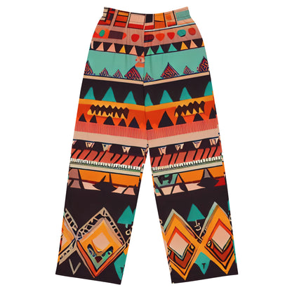 DMV 0415 Boho All-over print unisex wide-leg pants