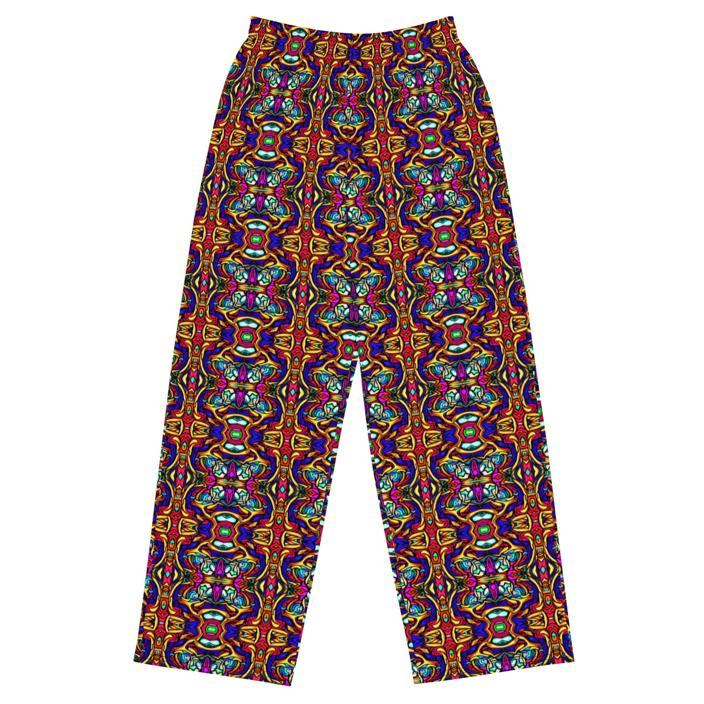 DMV 0190 Psy Artsy All-over print unisex wide-leg pants