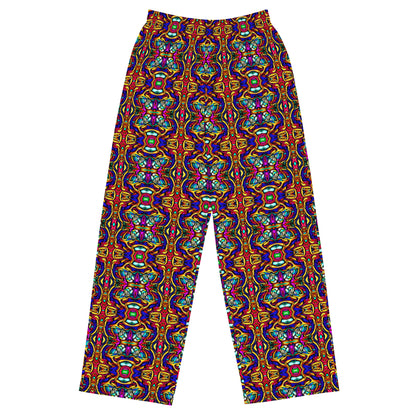 DMV 0190 Psy Artsy All-over print unisex wide-leg pants