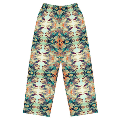 DMV 0408 Chic Boho All-over print unisex wide-leg pants