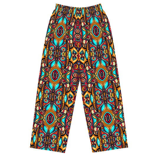 DMV 0426 Psy Artsy All-over print unisex wide-leg pants