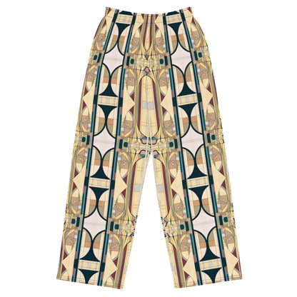 DMV 2003 Geo Boho All-over print unisex wide-leg pants