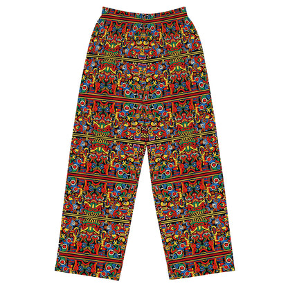 DMV 1893 Psy Artsy All-over print unisex wide-leg pants