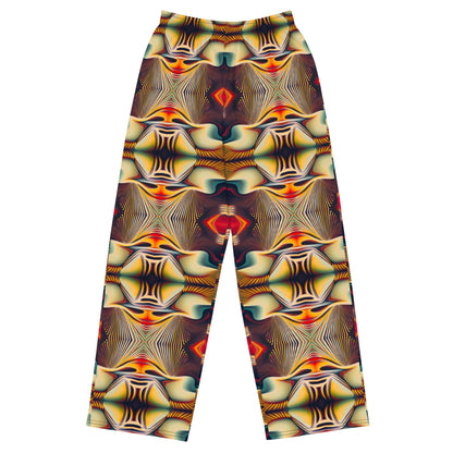 DMV 1961 Psy Artsy All-over print unisex wide-leg pants