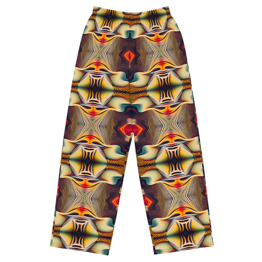 DMV 1961 Psy Artsy All-over print unisex wide-leg pants