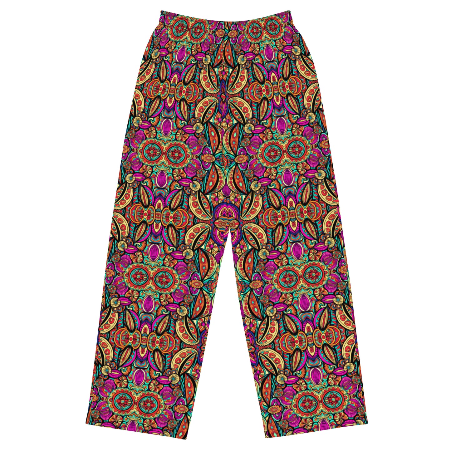 DMV 2085 Psy Artsy All-over print unisex wide-leg pants