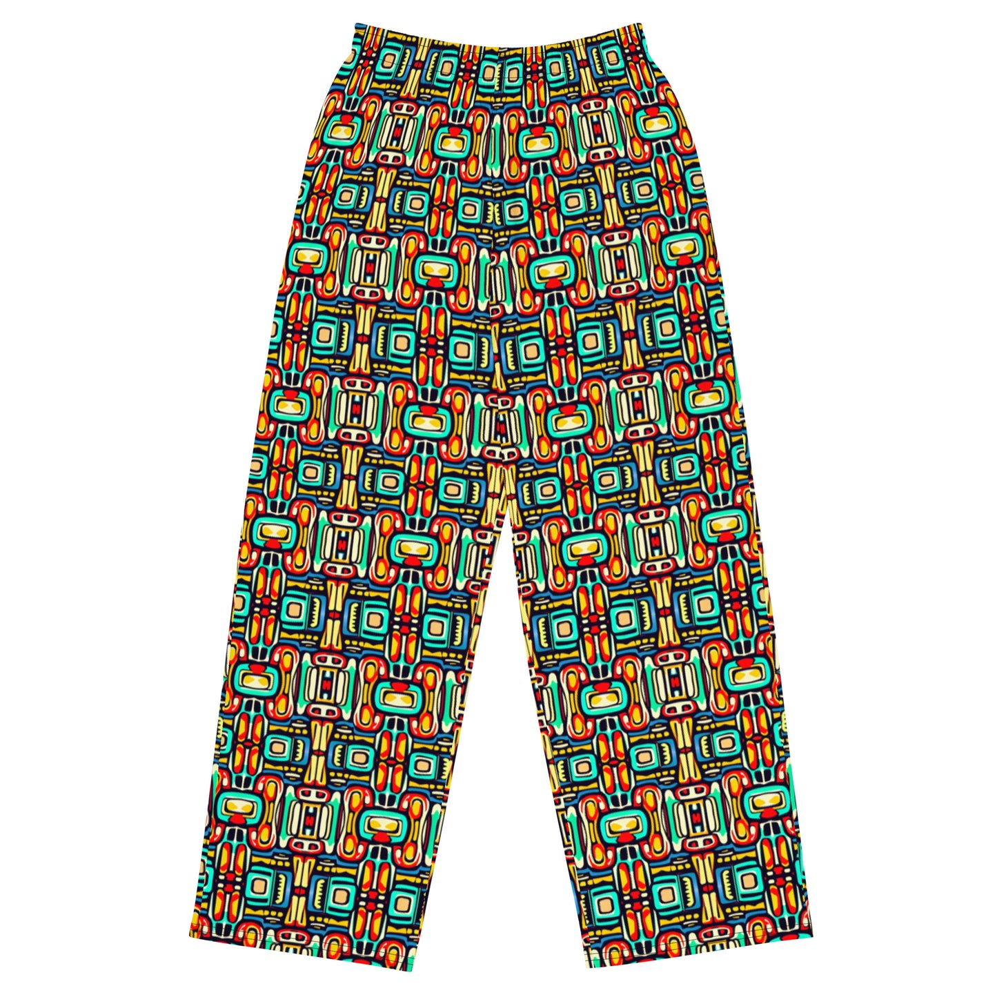 DMV 1403 Psy Artsy All-over print unisex wide-leg pants