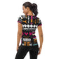 DMV 0011 Boho All-Over Print Women's Athletic T-shirt