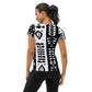 DMV 0009 Boho All-Over Print Women's Athletic T-shirt