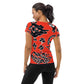 DMV 0038 Boho All-Over Print Women's Athletic T-shirt