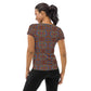 DMV 0066 Psy Artsy All-Over Print Women's Athletic T-shirt