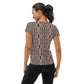 DMV 0274 Chic Boho All-Over Print Women's Athletic T-shirt