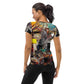 DMV 0271 Avant Garde All-Over Print Women's Athletic T-shirt