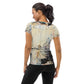 DMV 0145 Avant Garde All-Over Print Women's Athletic T-shirt