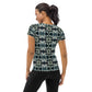 DMV 0414 Conceptual Artsy All-Over Print Women's Athletic T-shirt