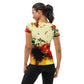 DMV 0326 Avant Garde All-Over Print Women's Athletic T-shirt