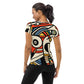 DMV 1063 Boho All-Over Print Women's Athletic T-shirt