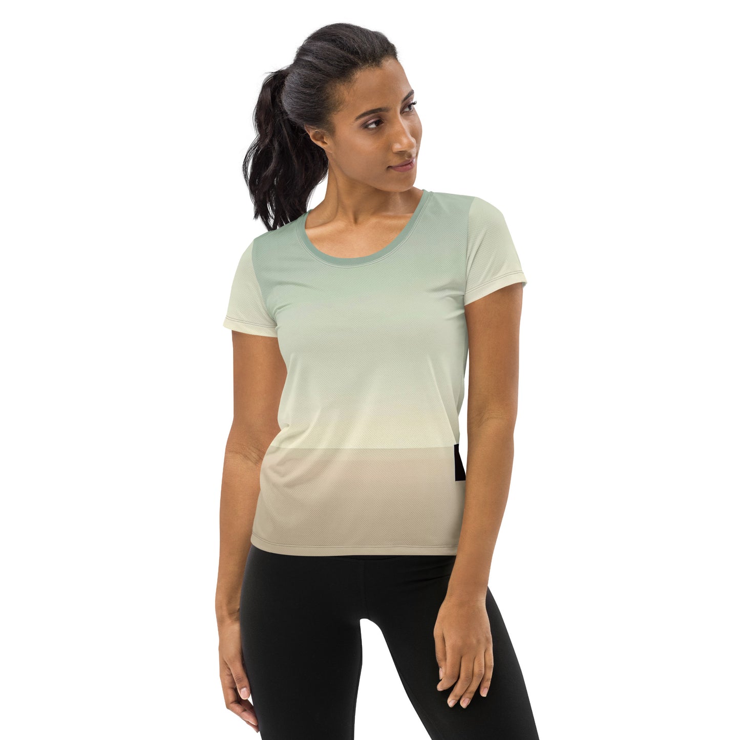 DMV 0252 Avant Garde All-Over Print Women's Athletic T-shirt